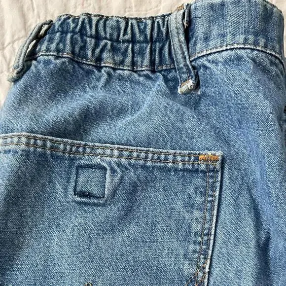 Vintage Wrangler Jeans 36x32 Made in USA Cowboy Cut – Distressed with Flaw - Picture 5 of 9